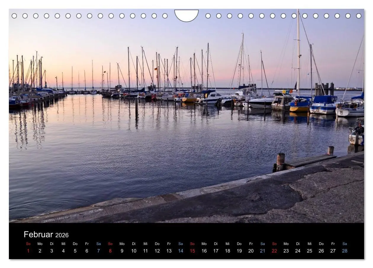 Bild: 9783516134087 | Warnemünde - Maritime Landschaften (Wandkalender 2026 DIN A4 quer),...