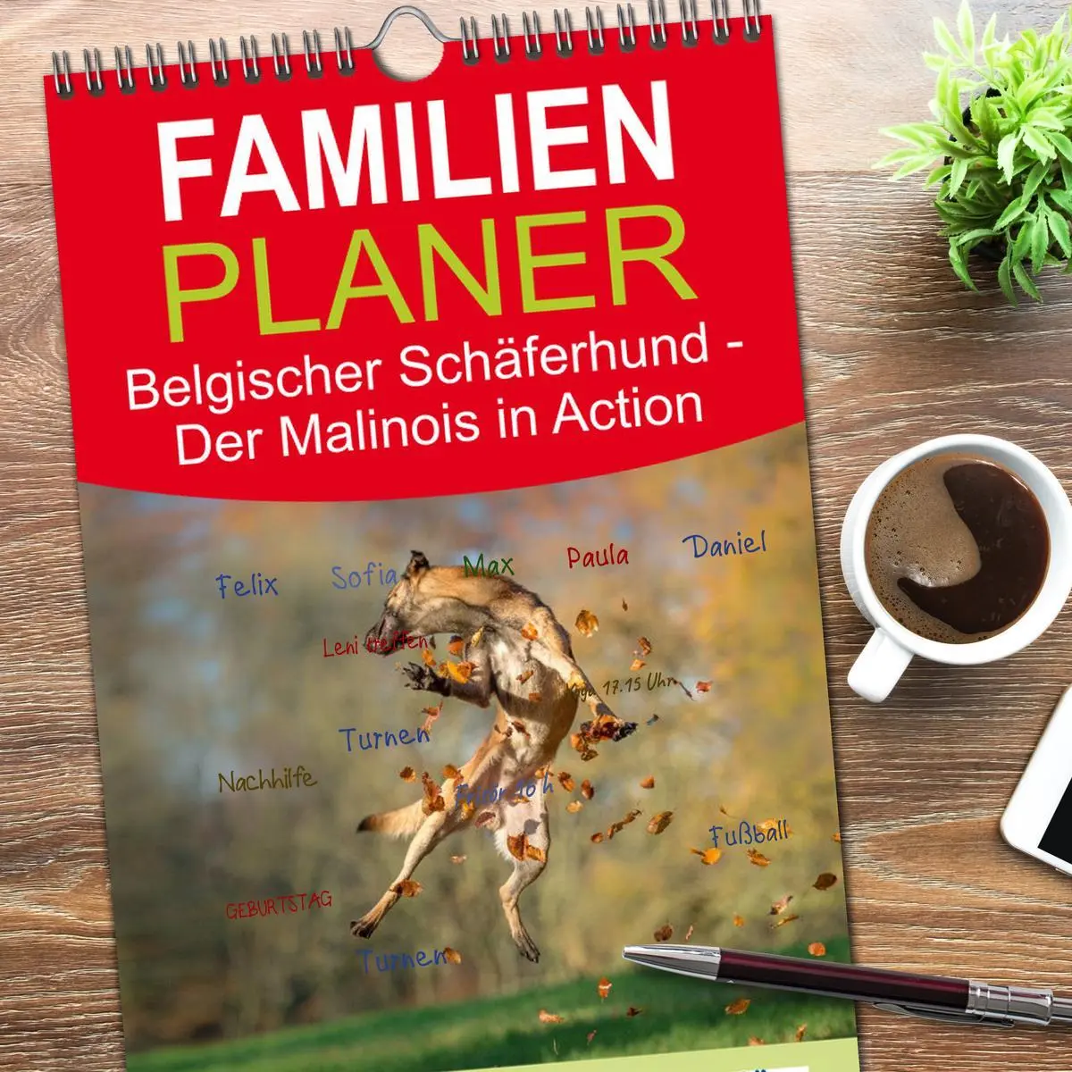 Bild: 9783516514087 | Familienplaner 2026 - Belgischer Schäferhund - Der Malinois in...