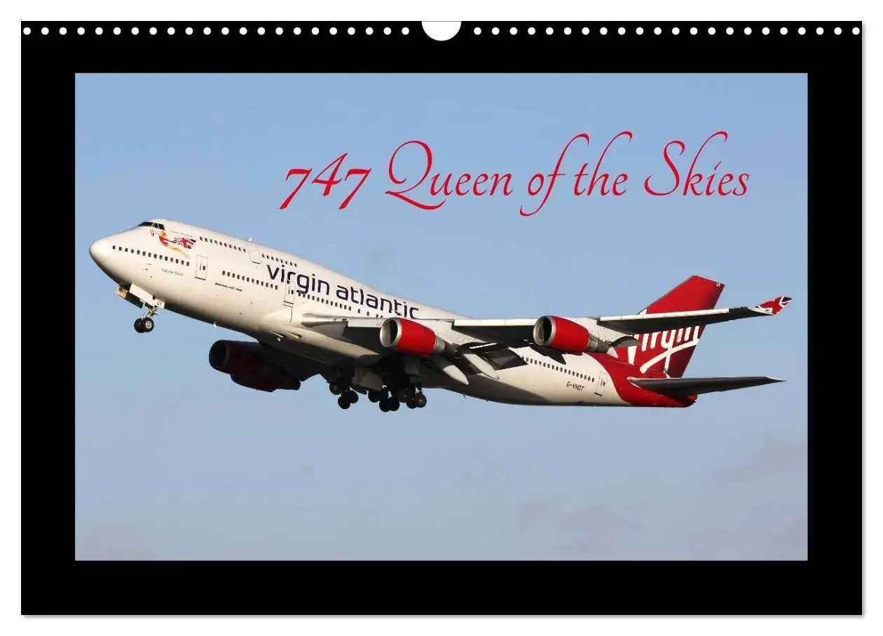Cover: 9783569774087 | 747 Queen of the Skies (Wall Calendar 2027 DIN A3 landscape),...