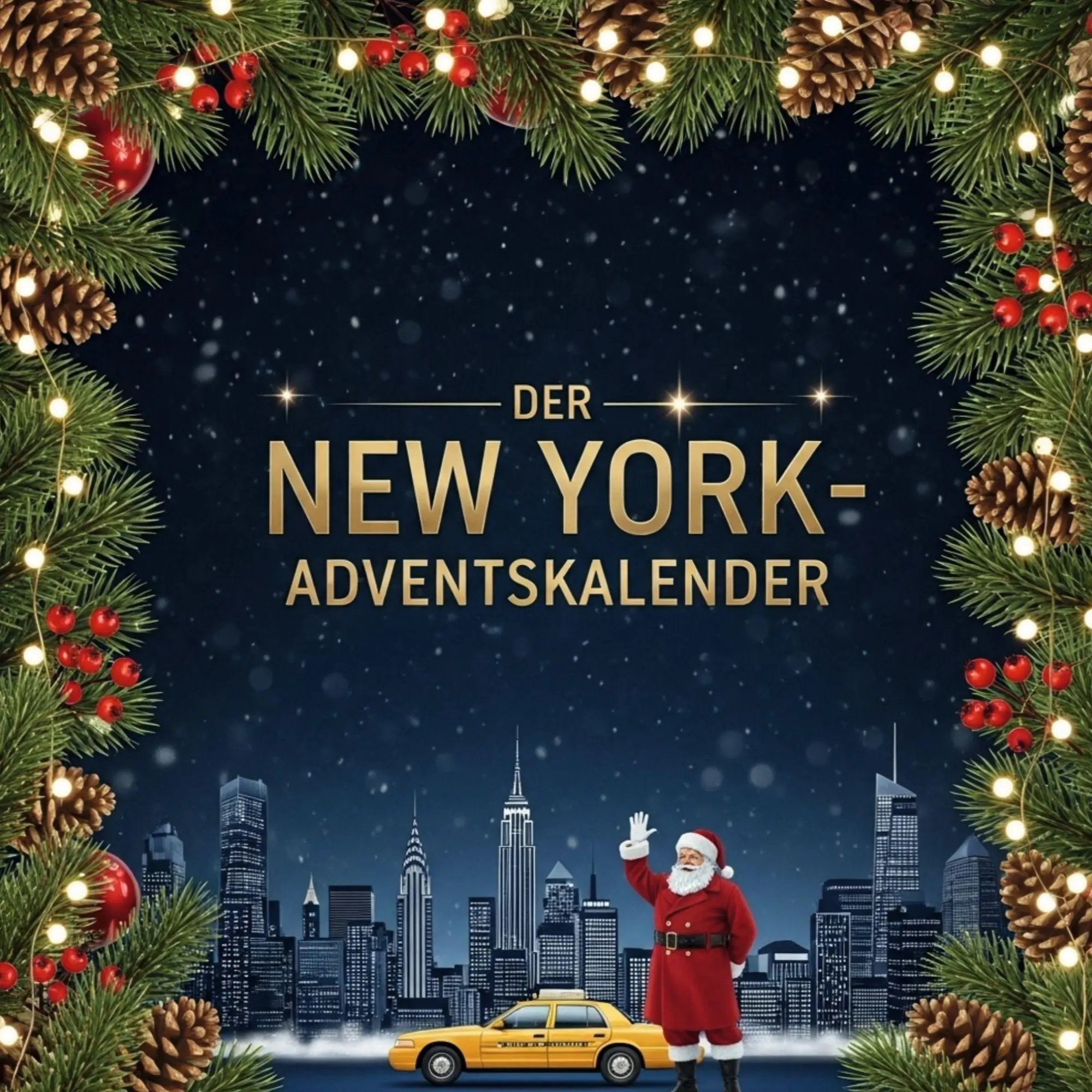 Cover: 9783695334087 | Der New York-Adventskalender | Aaron Lehmann | Taschenbuch | Deutsch