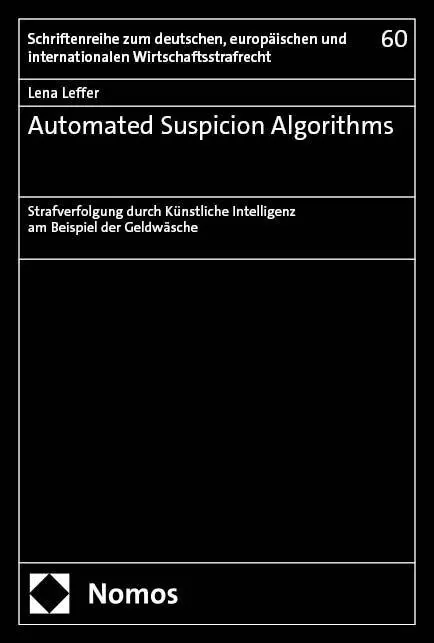 Cover: 9783756024087 | Automated Suspicion Algorithms | Lena Leffer | Taschenbuch | 307 S.