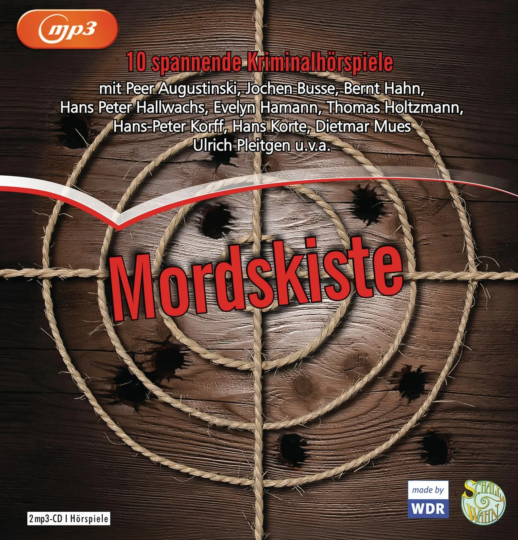 Cover: 9783837134087 | Mordskiste - WDR Hörspiele | Schall &amp; Wahn | Peer Augustinski | MP3