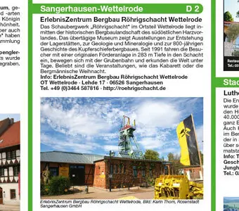 Bild: 9783899204087 | Publicpress Rad- und Wanderkarte Sangerhausen, Lutherstadt...