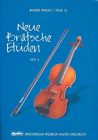Cover: 9990051754087 | Neue Bratsche-Etüden op.15 Band 1 | Robert Pracht | EAN 9990051754087