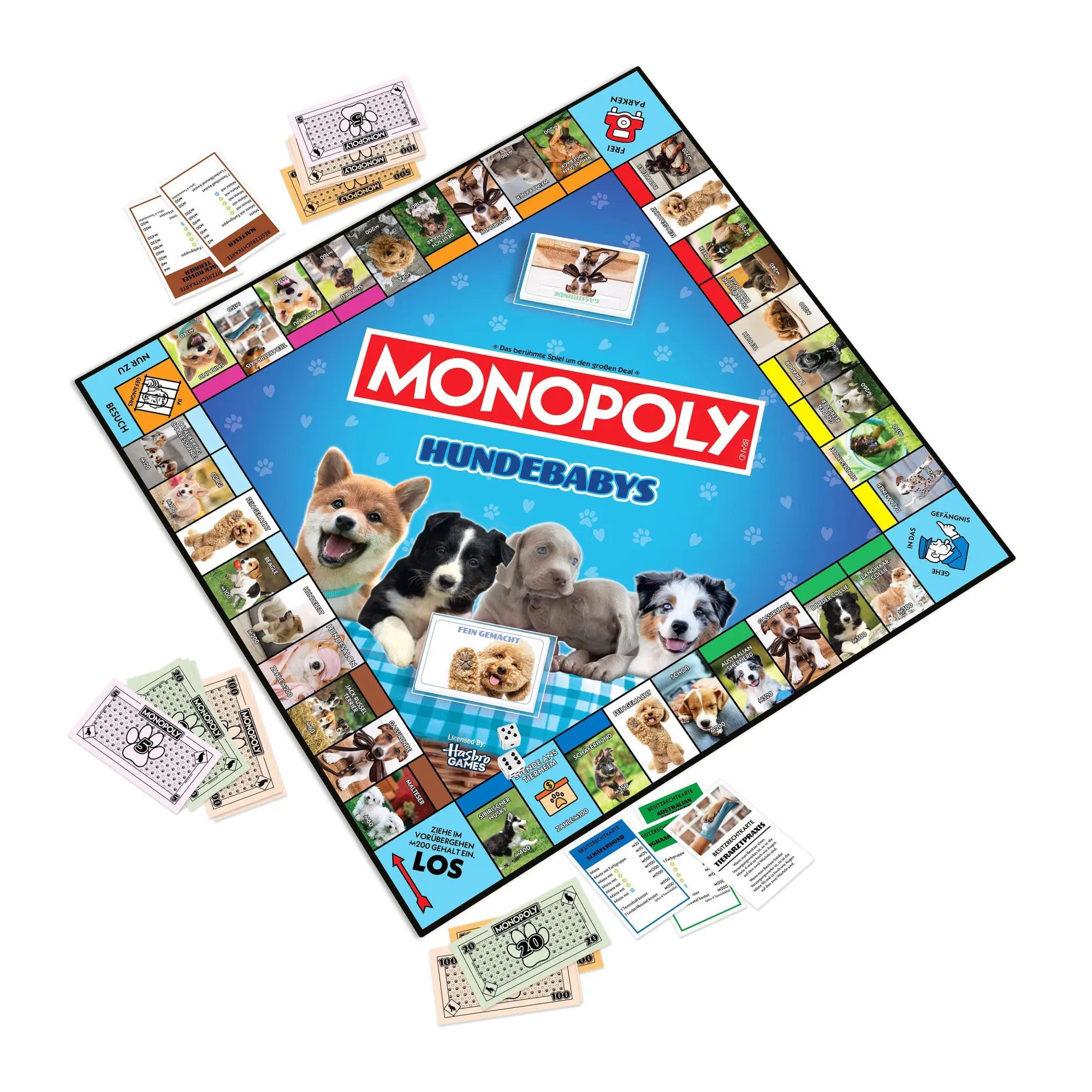 Bild: 5036905064187 | Monopoly Hundebabies | Spiel | Deutsch | 2026 | Winning Moves