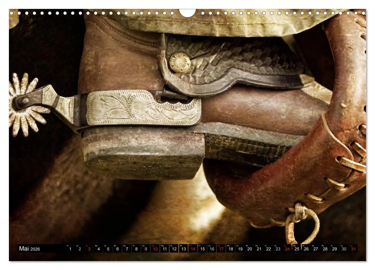 Bild: 9783457964187 | Western und Pferde (Wandkalender 2026 DIN A3 quer), CALVENDO...