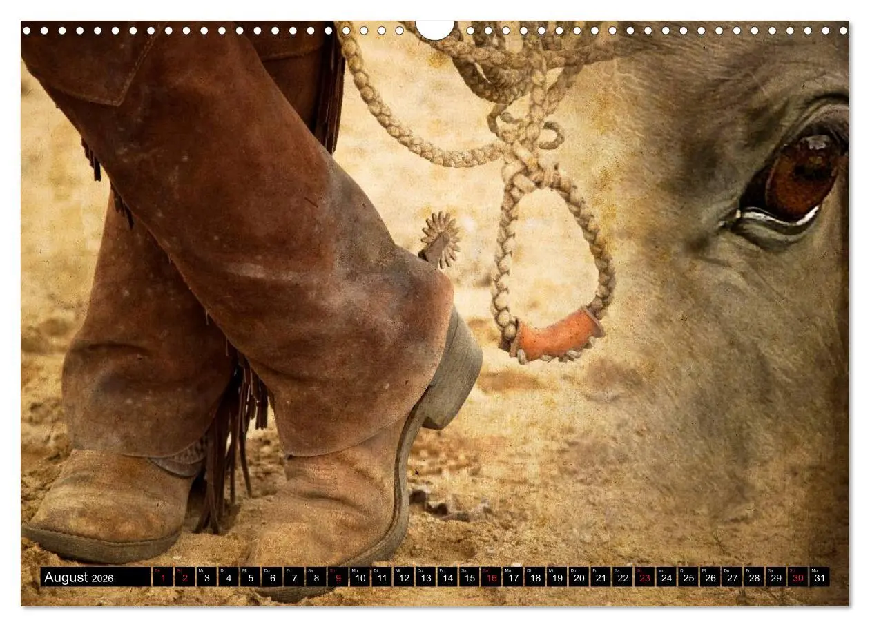 Bild: 9783457964187 | Western und Pferde (Wandkalender 2026 DIN A3 quer), CALVENDO...