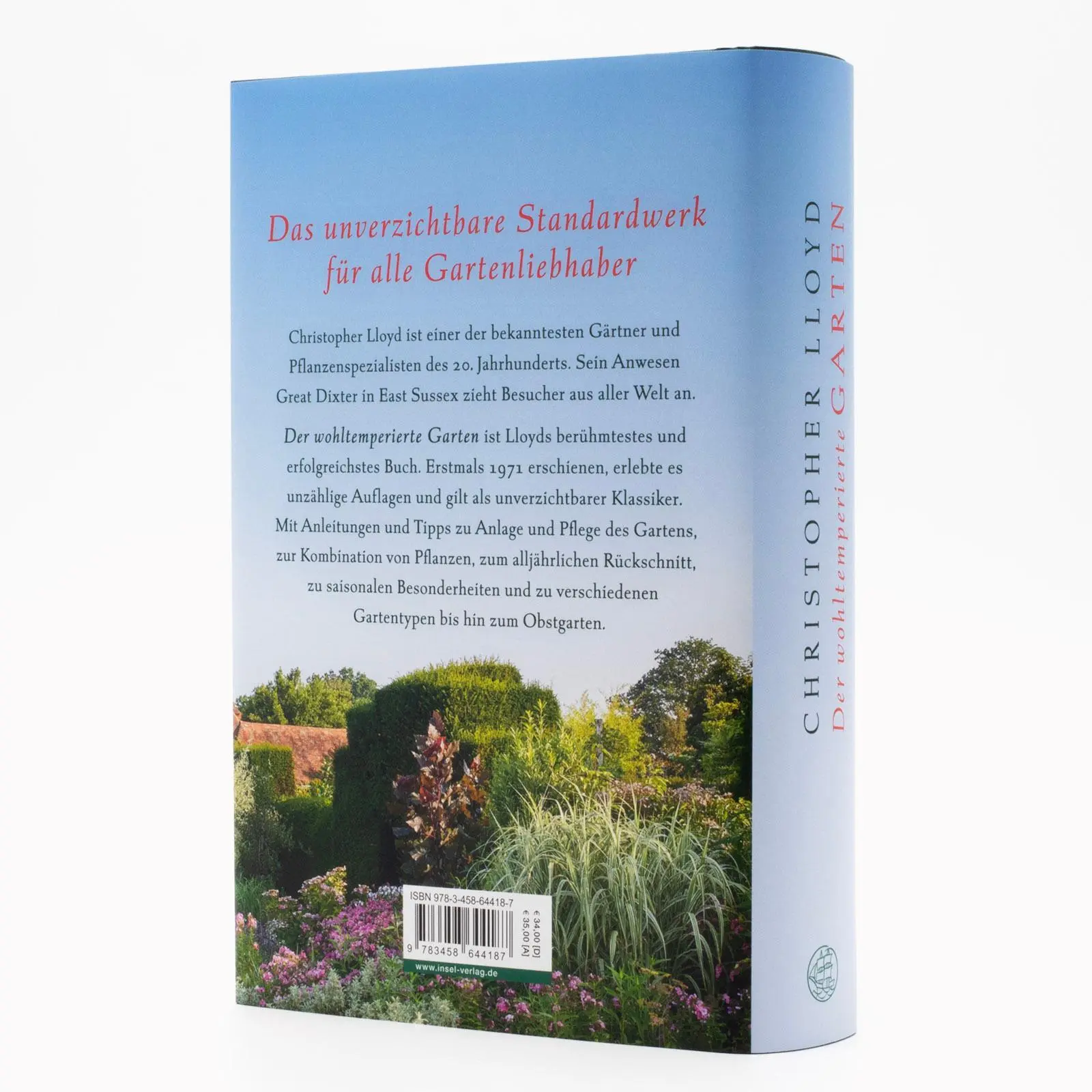 Bild: 9783458644187 | Der wohltemperierte Garten | Christopher Lloyd | Buch | 685 S. | 2025