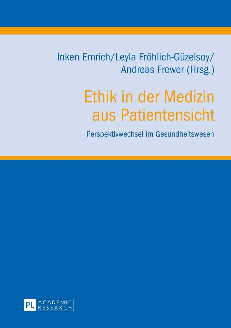Cover: 9783631654187 | Ethik in der Medizin aus Patientensicht | Inken Emrich (u. a.) | Buch