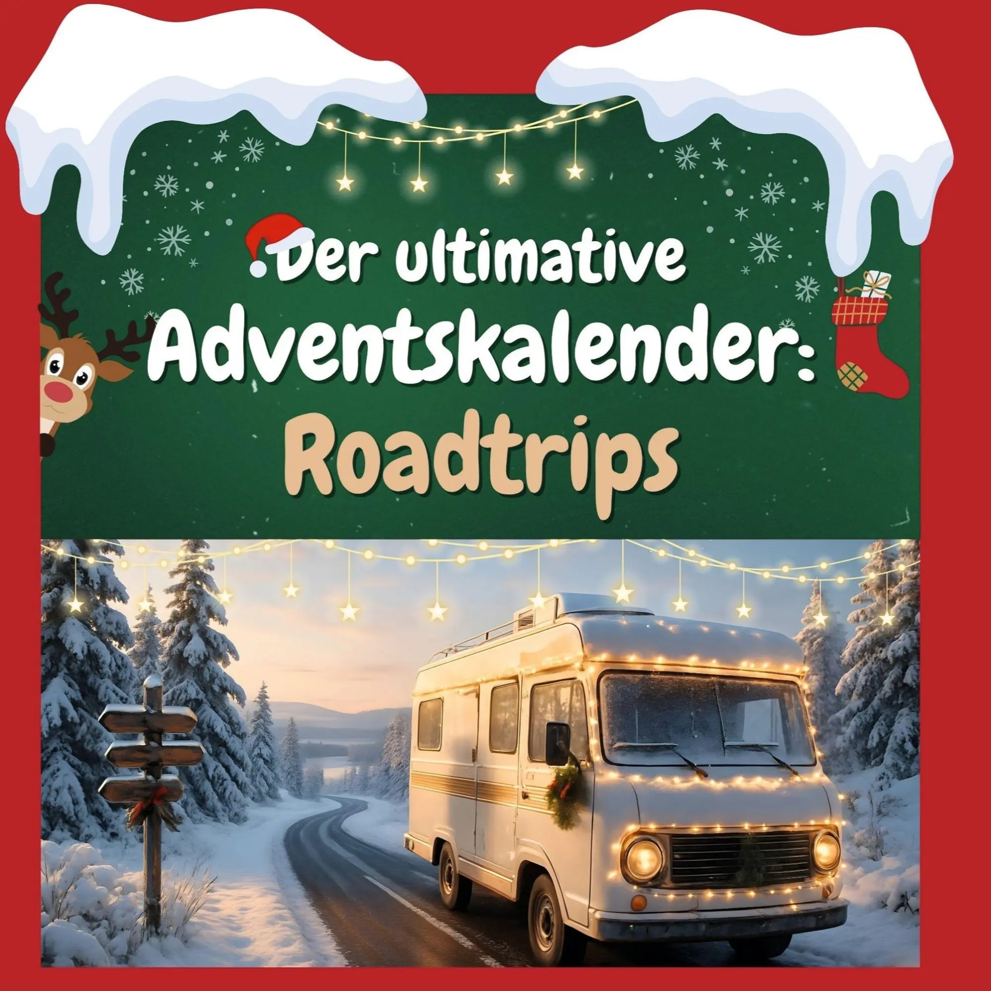 Cover: 9783695324187 | Der ultimative Adventskalender: Roadtrips | Max Meier | Taschenbuch