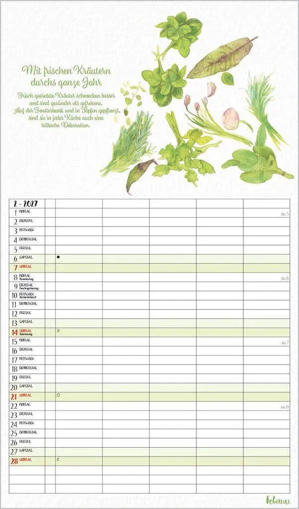 Bild: 9783819304187 | NaturLiebe 2027 | Verlag Korsch | Kalender | 14 S. | Deutsch | 2027