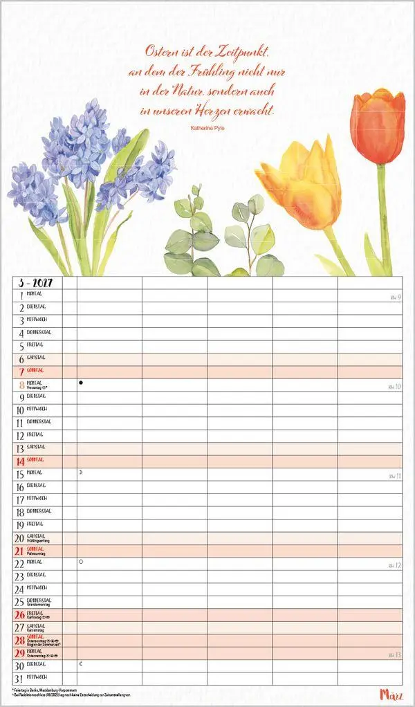 Bild: 9783819304187 | NaturLiebe 2027 | Verlag Korsch | Kalender | 14 S. | Deutsch | 2027