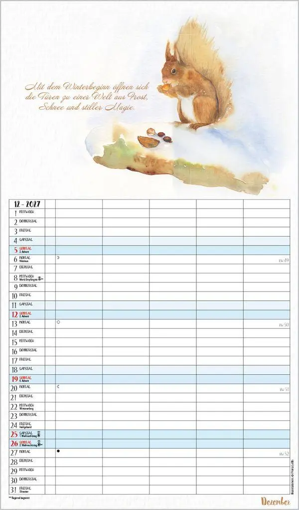 Bild: 9783819304187 | NaturLiebe 2027 | Verlag Korsch | Kalender | 14 S. | Deutsch | 2027