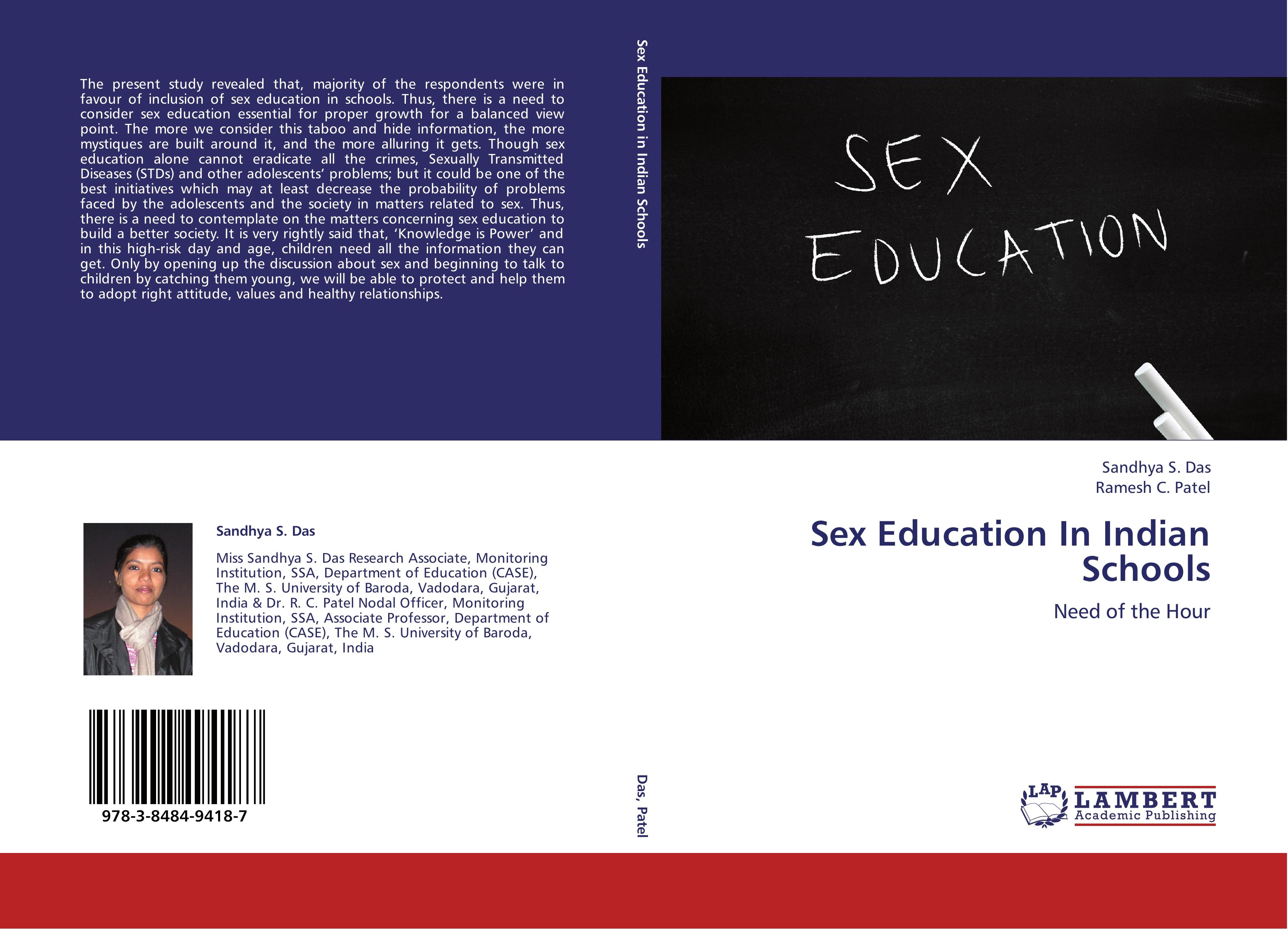 Sex Education In Indian Schools | Need of the Hour | Sandhya S. Das (u. a.) | Taschenbuch | Paperback | 140 S. | Englisch | 2012 | LAP LAMBERT Academic Publishing | EAN 9783848494187 - Das, Sandhya S.