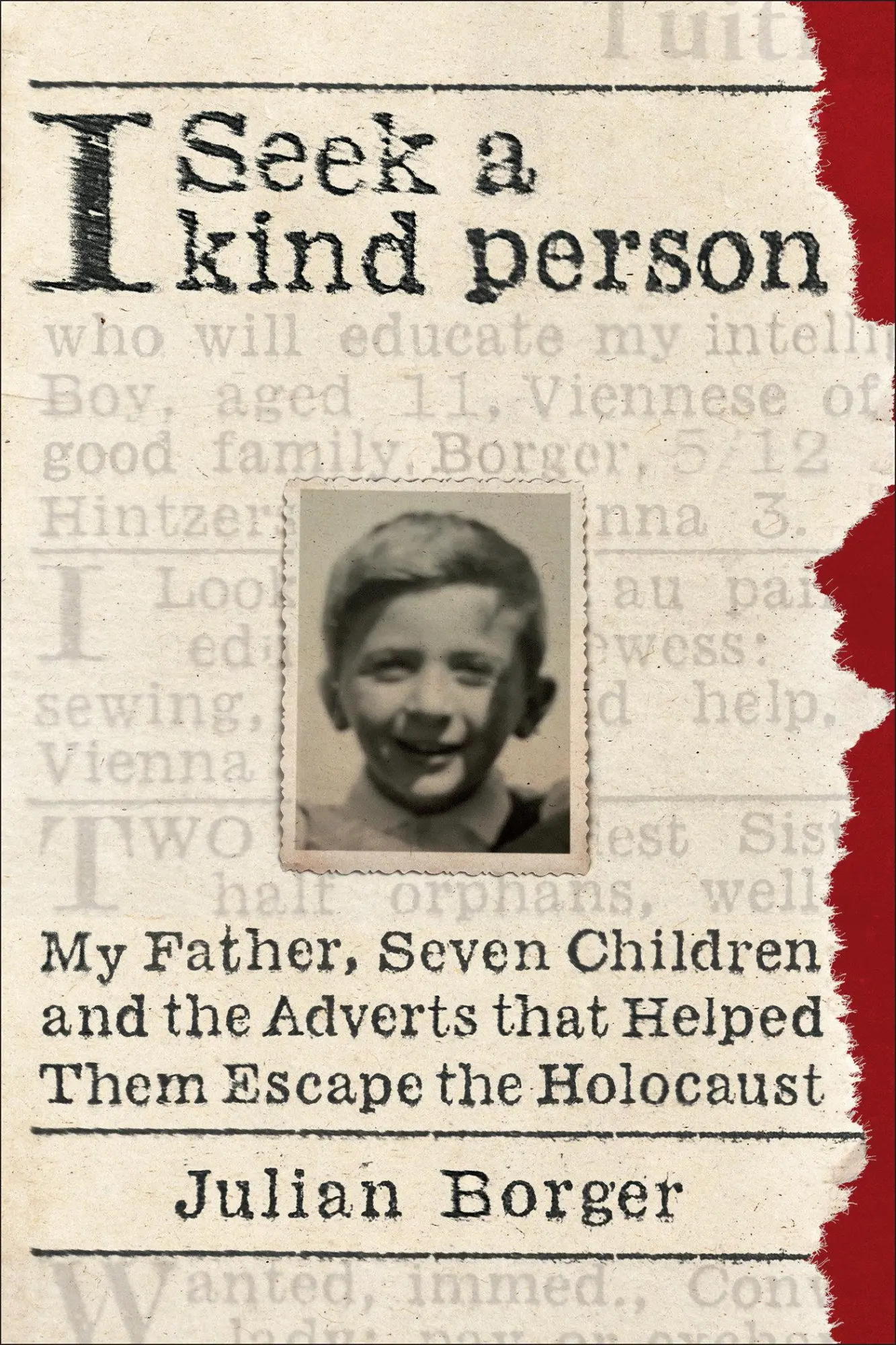 Cover: 9781635424287 | I Seek a Kind Person | Julian Borger | Taschenbuch | Englisch | 2025