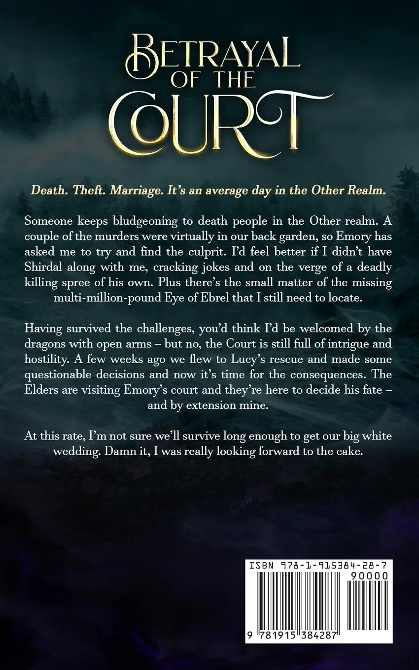 Rückseite: 9781915384287 | Betrayal of the Court | An Urban Fantasy Novel | Heather G. Harris