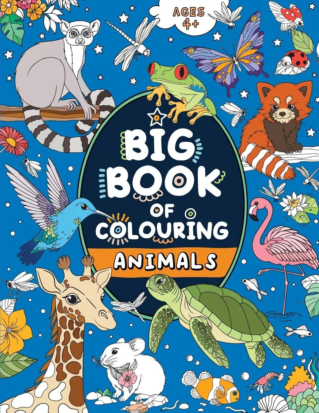 Cover: 9781915454287 | Big Book of Colouring | Animals: For Children Ages 4+ | Publishing