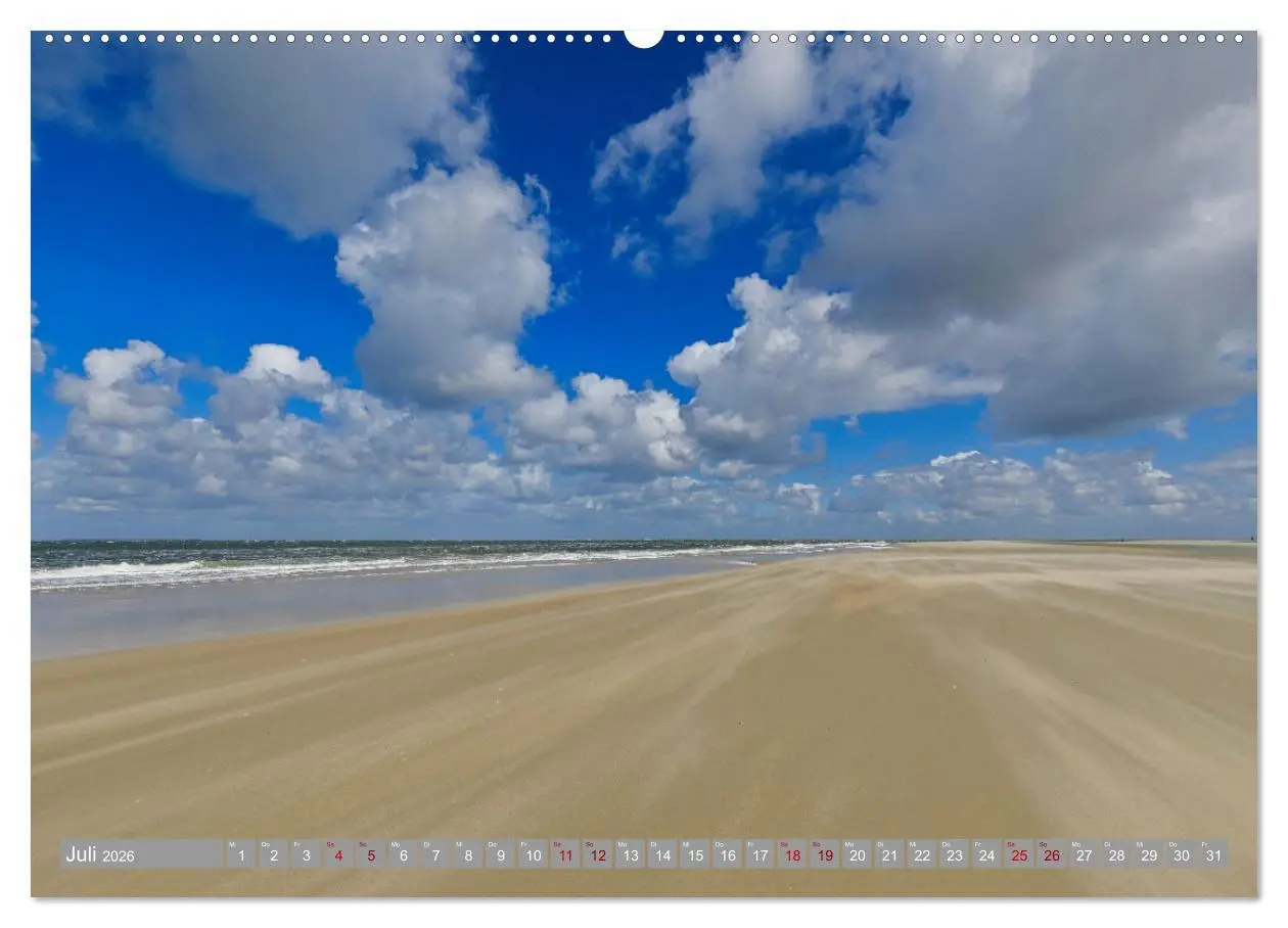 Bild: 9783457404287 | Vlieland Perle an der Nordsee (Wandkalender 2026 DIN A2 quer),...