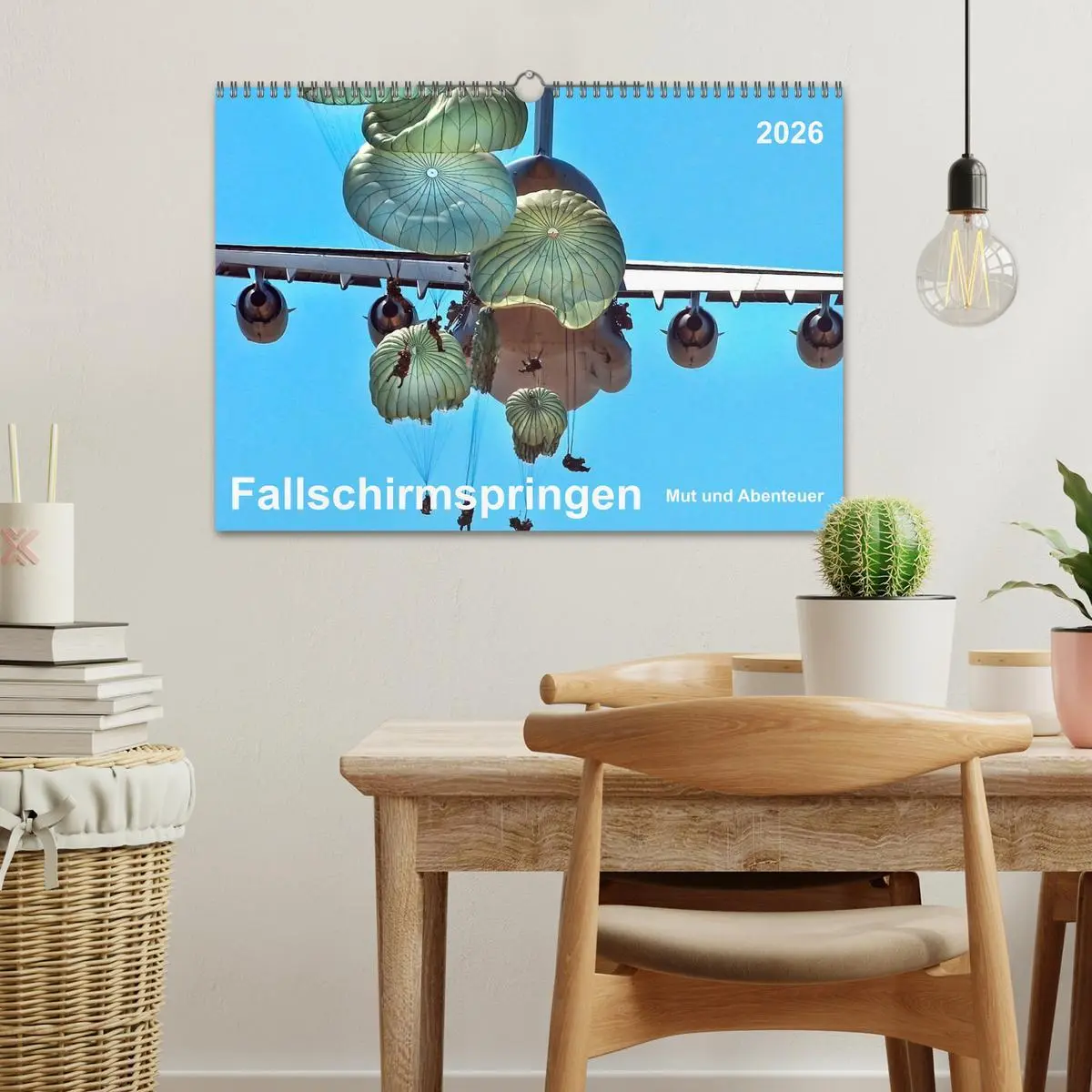 Bild: 9783516044287 | Fallschirmspringen - Mut und Abenteuer (Wandkalender 2026 DIN A3...