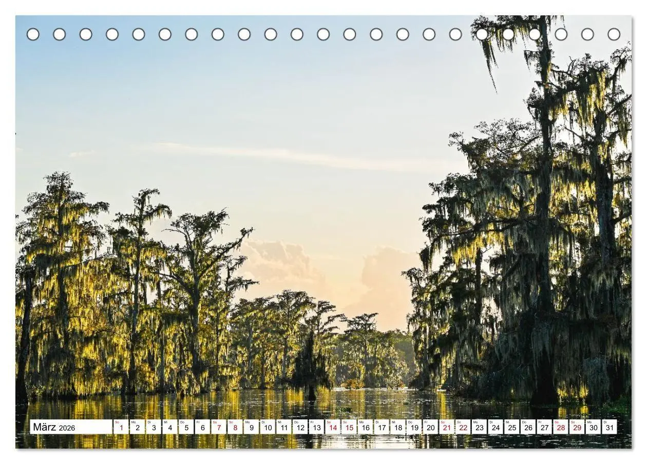 Bild: 9783516734287 | Louisiana - Sümpfe und Plantagenhäuser (Tischkalender 2026 DIN A5...