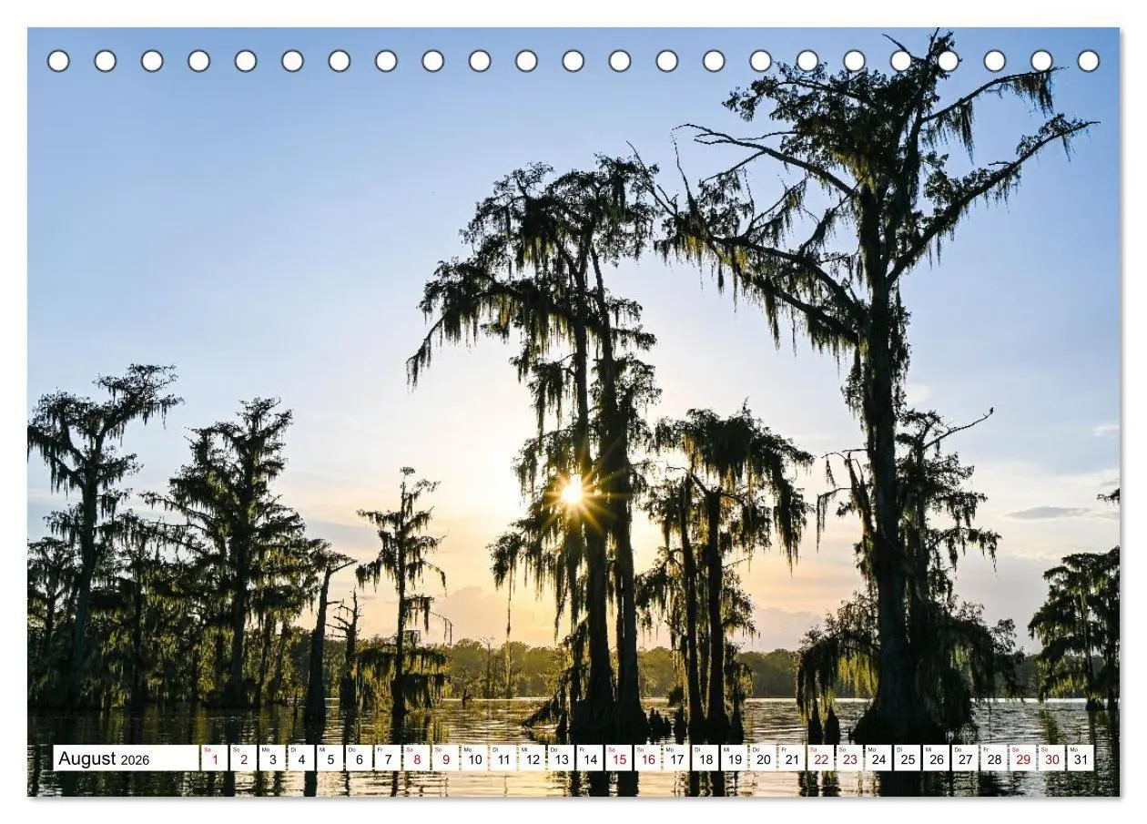 Bild: 9783516734287 | Louisiana - Sümpfe und Plantagenhäuser (Tischkalender 2026 DIN A5...