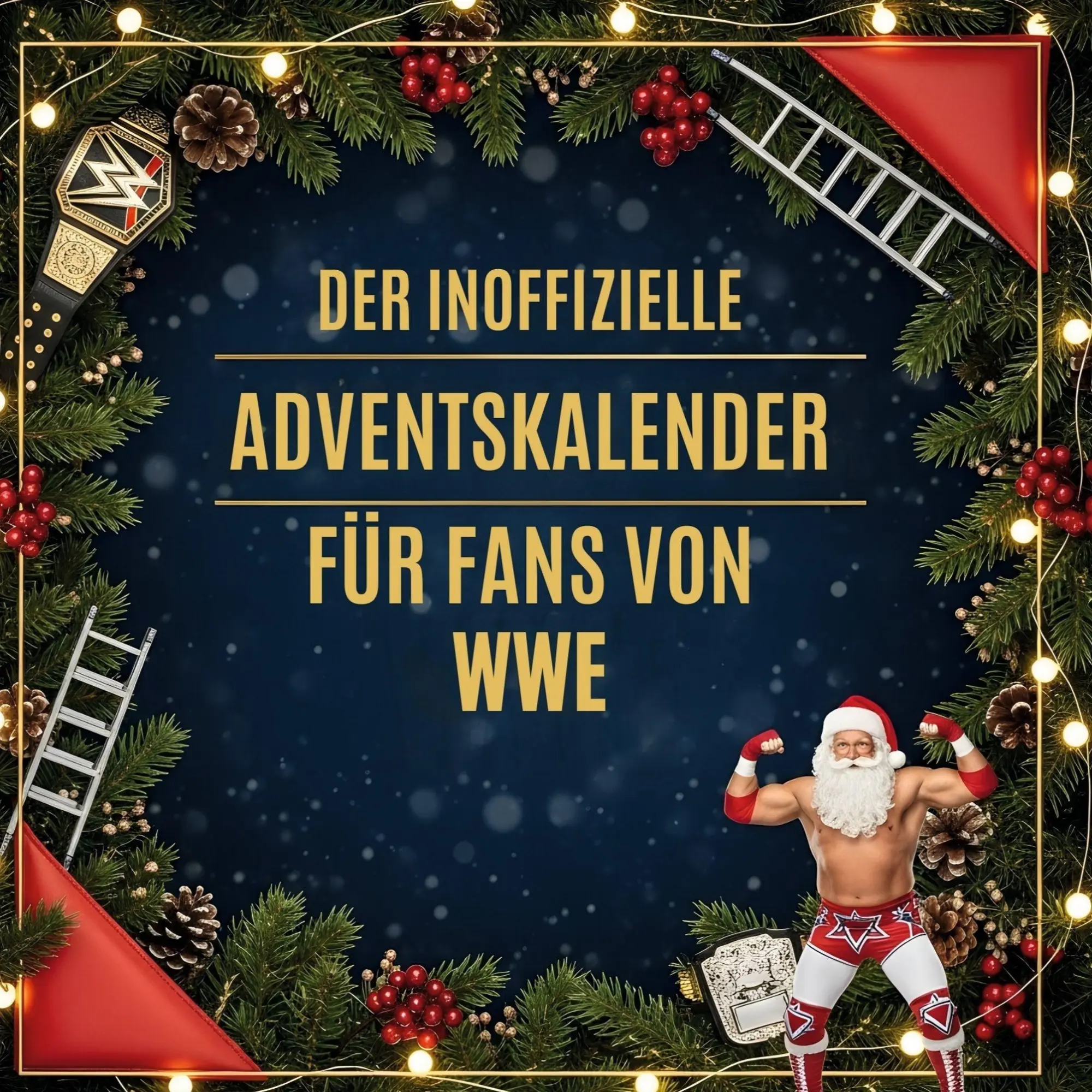 Cover: 9783695314287 | Der inoffizielle Adventskalender für Fans von WWE | Anna Münch | Buch