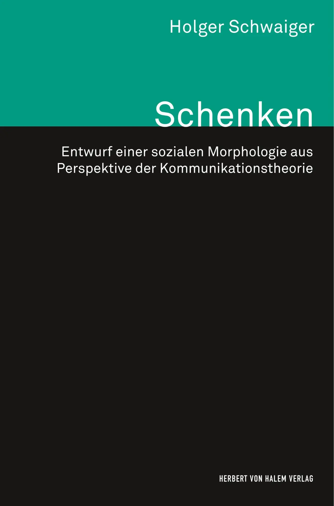 Cover: 9783744504287 | Schenken. Entwurf einer sozialen Morphologie aus Perspektive der...