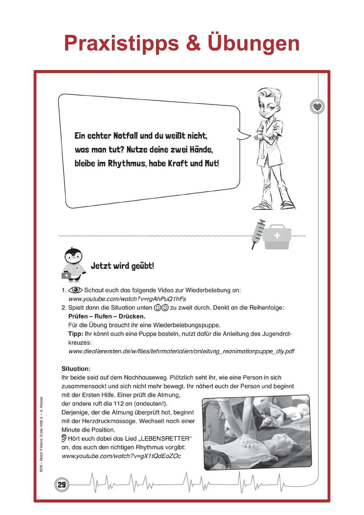 Bild: 9783965204287 | Erste Hilfe macht Schule | mit Praxistipps von Doc Caro | Filkens