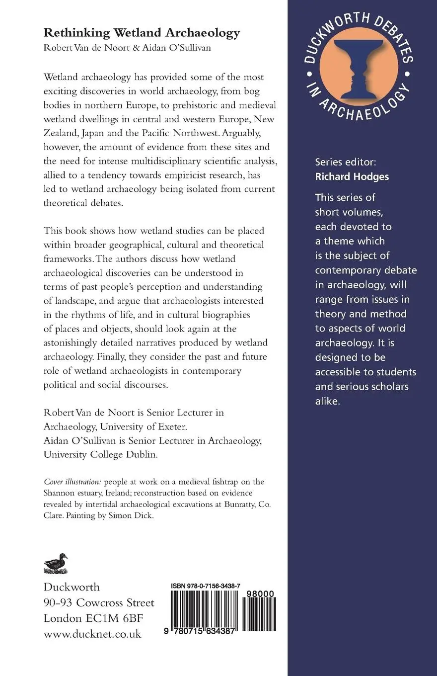 Rückseite: 9780715634387 | Rethinking Wetland Archaeology | Aidan O'Sullivan (u. a.) | Buch