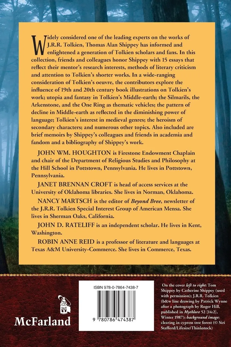 Rückseite: 9780786474387 | Tolkien in the New Century | Essays in Honor of Tom Shippey | Buch