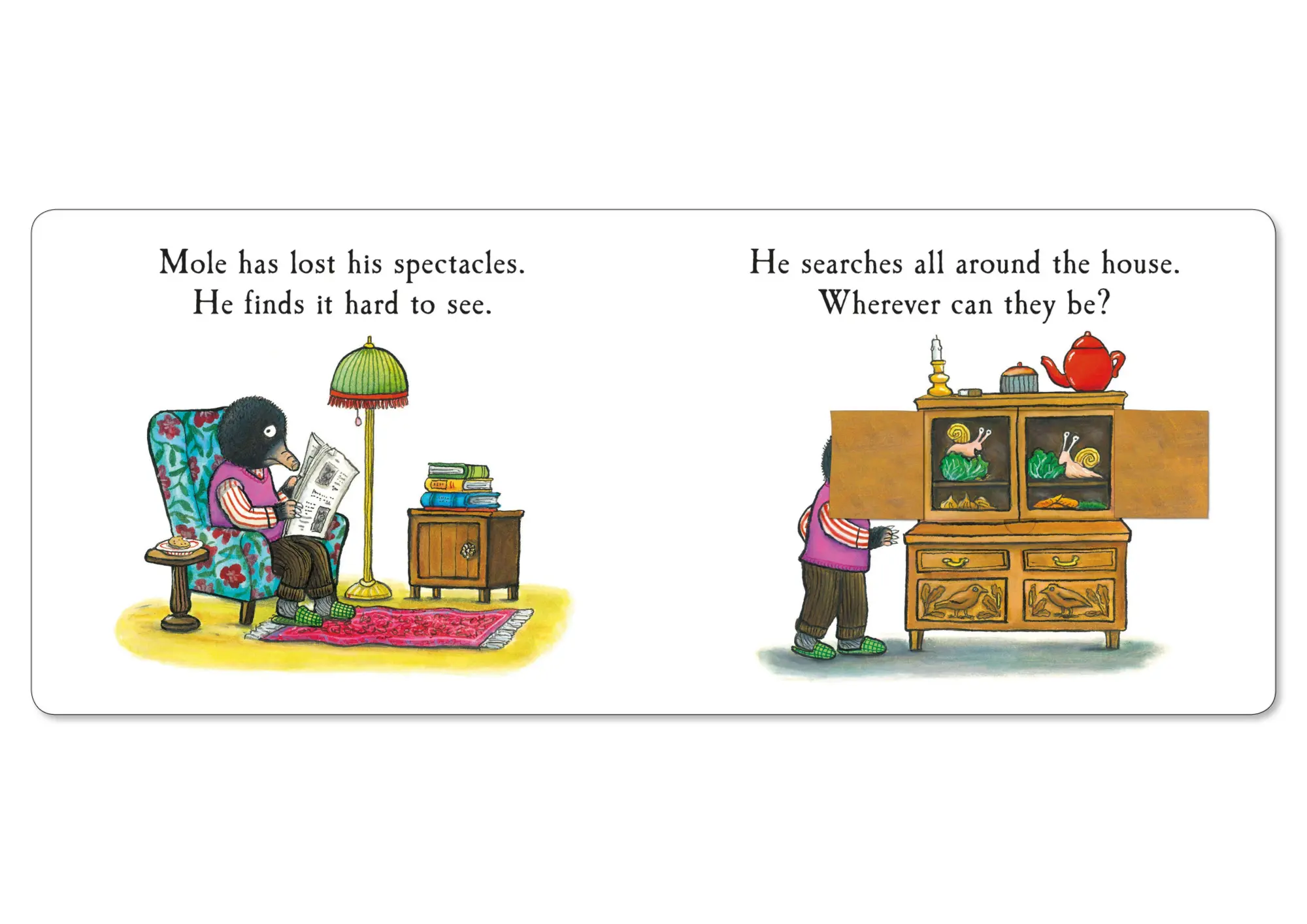 Bild: 9781529034387 | Mole's Spectacles | A Lift-the-flap Story | Julia Donaldson | Buch