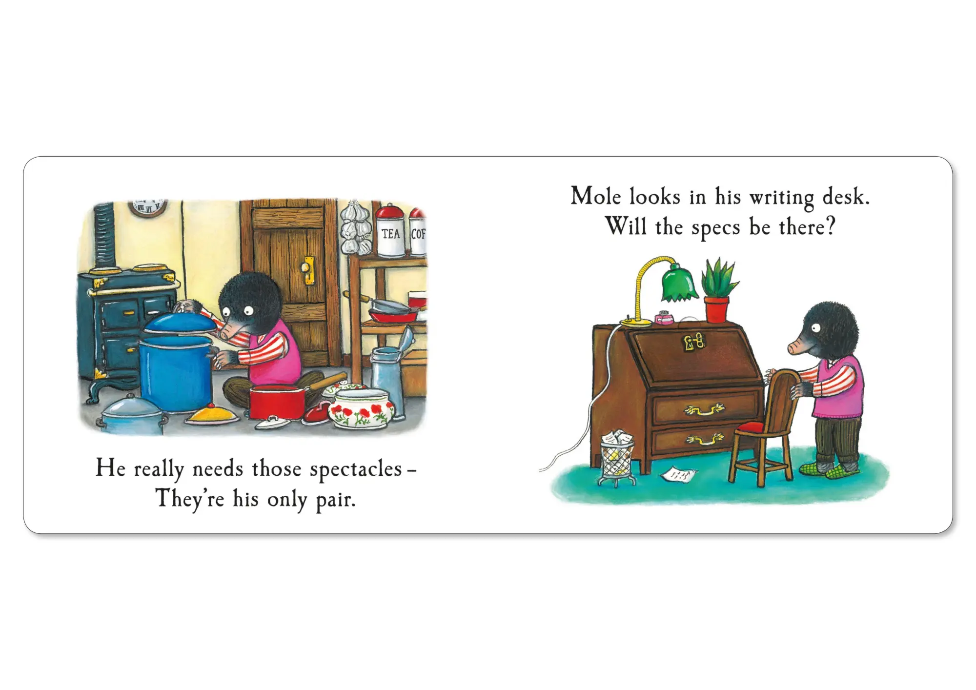 Bild: 9781529034387 | Mole's Spectacles | A Lift-the-flap Story | Julia Donaldson | Buch