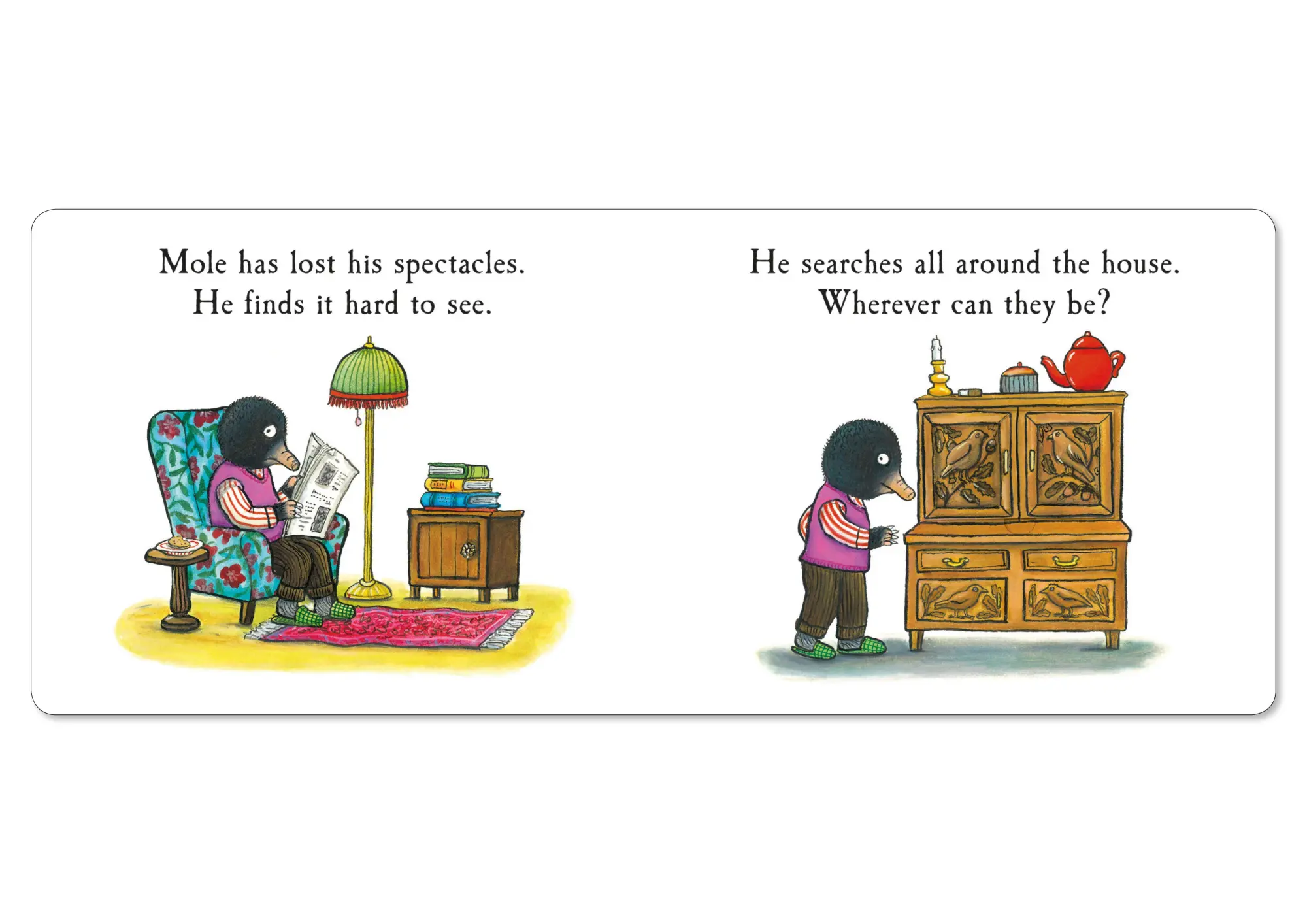 Bild: 9781529034387 | Mole's Spectacles | A Lift-the-flap Story | Julia Donaldson | Buch