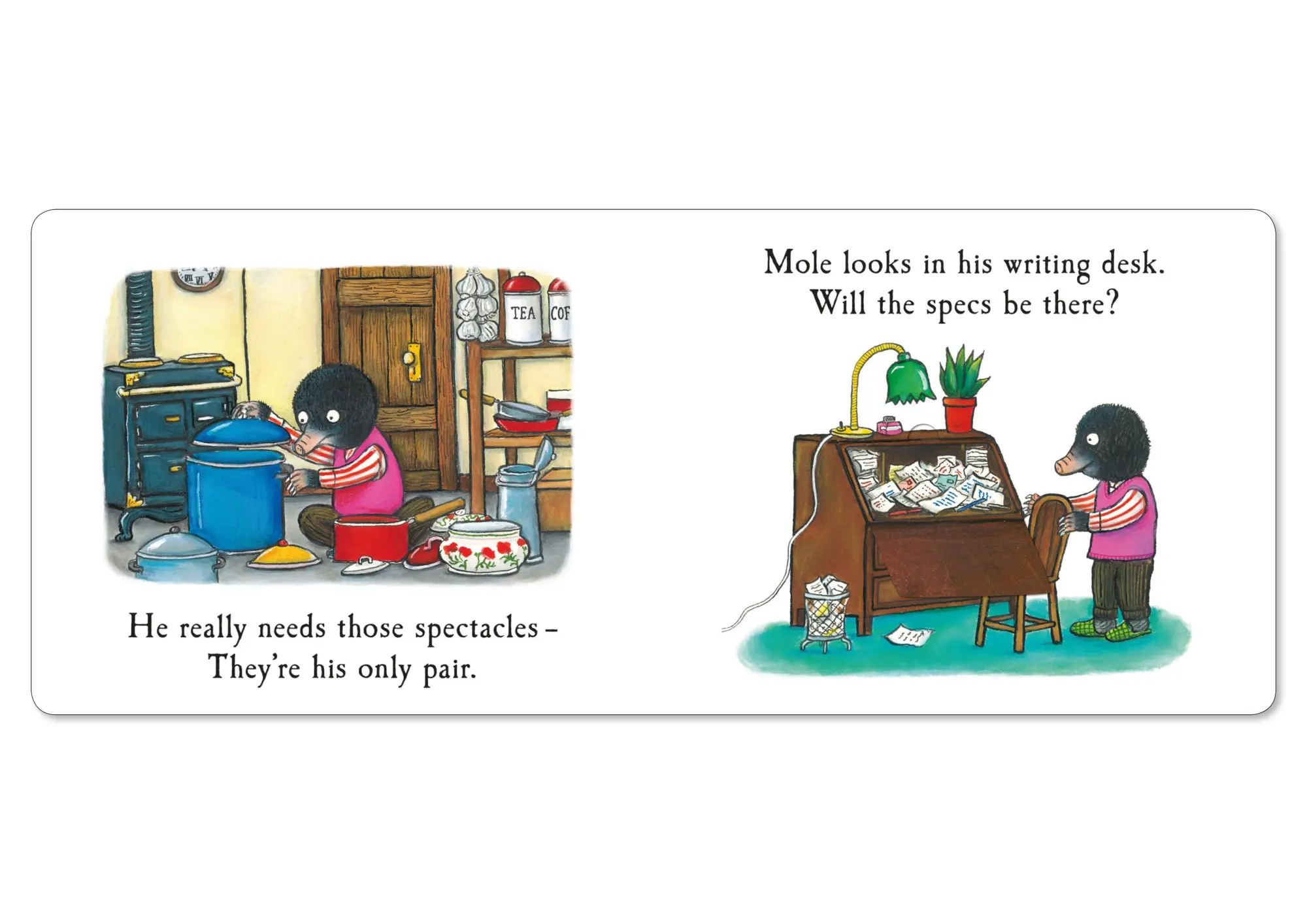 Bild: 9781529034387 | Mole's Spectacles | A Lift-the-flap Story | Julia Donaldson | Buch