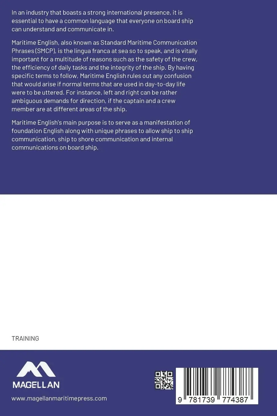 Rückseite: 9781739774387 | Maritime English | Key Terms for Seafarers | Alexander Arnfinn Olsen