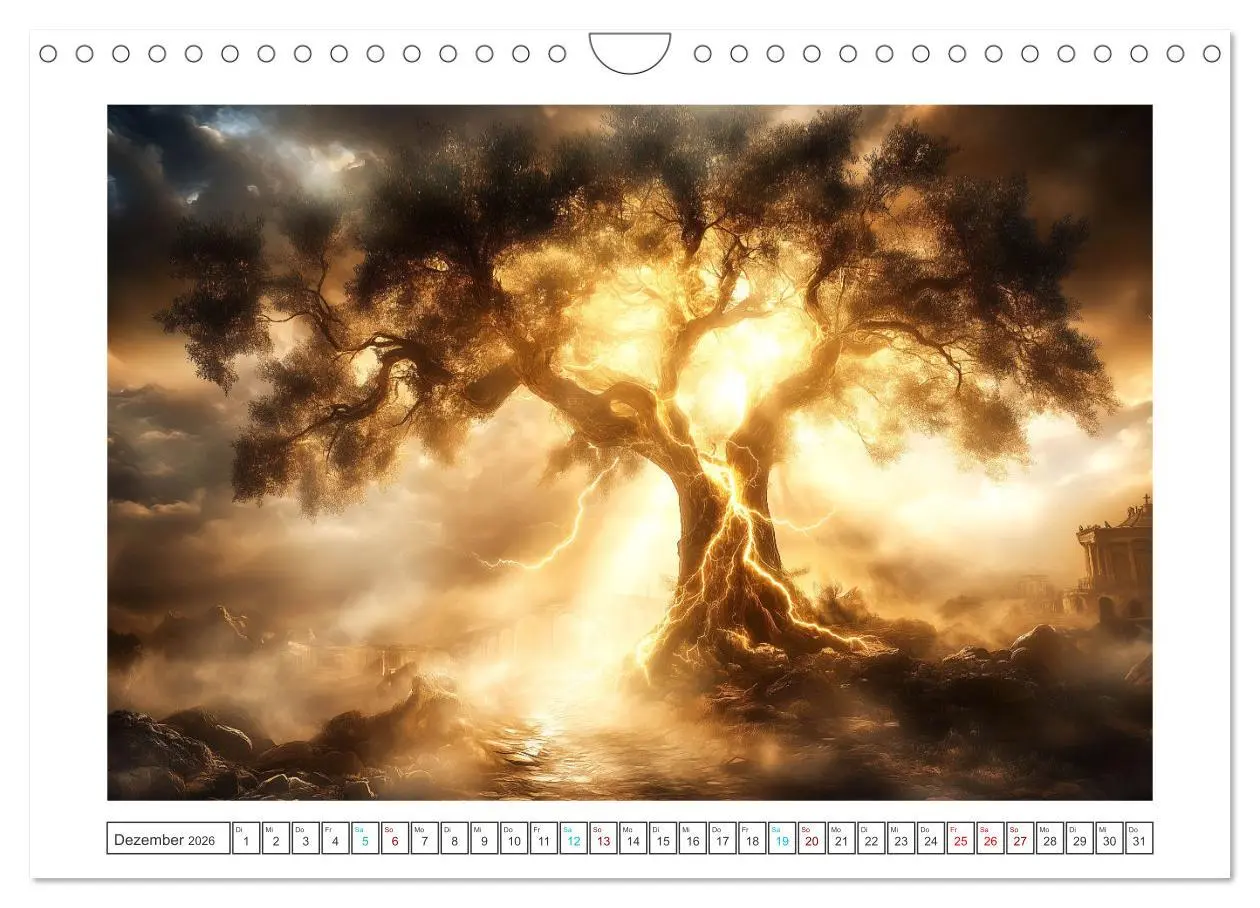 Bild: 9783457254387 | Fantasievolle Weltwunder (Wandkalender 2026 DIN A4 quer), CALVENDO...