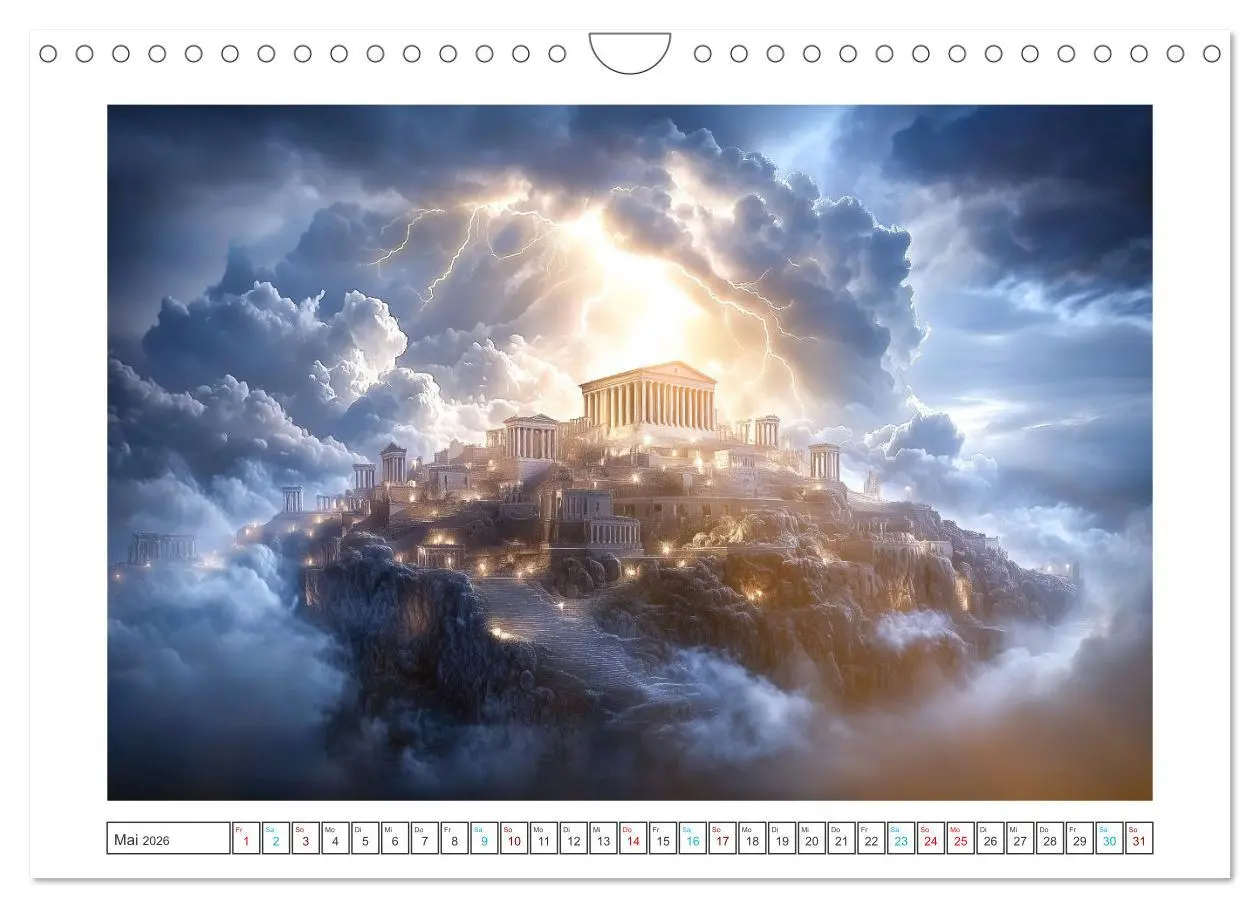 Bild: 9783457254387 | Fantasievolle Weltwunder (Wandkalender 2026 DIN A4 quer), CALVENDO...
