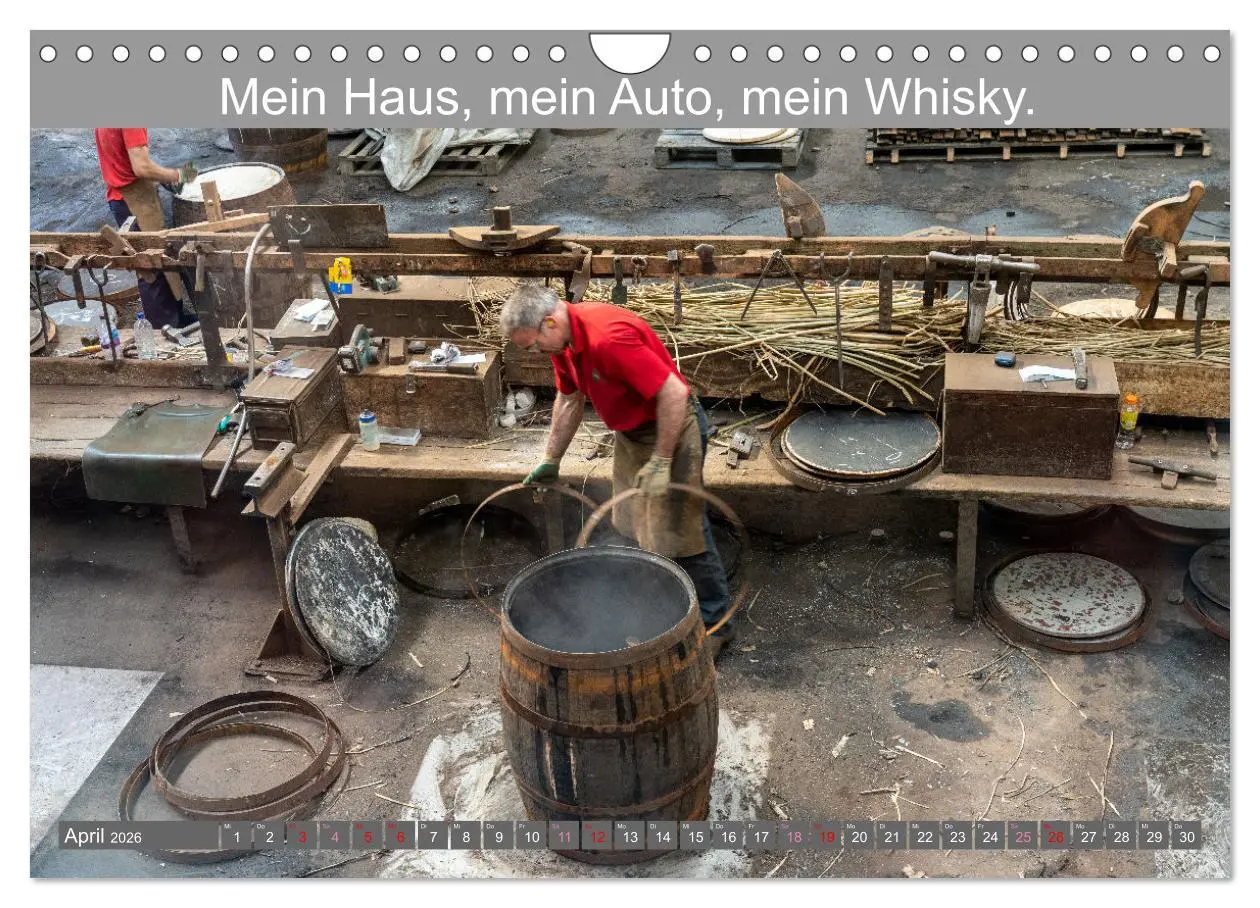 Bild: 9783457324387 | Witzige Whisky-Werbeslogans (Wandkalender 2026 DIN A4 quer),...