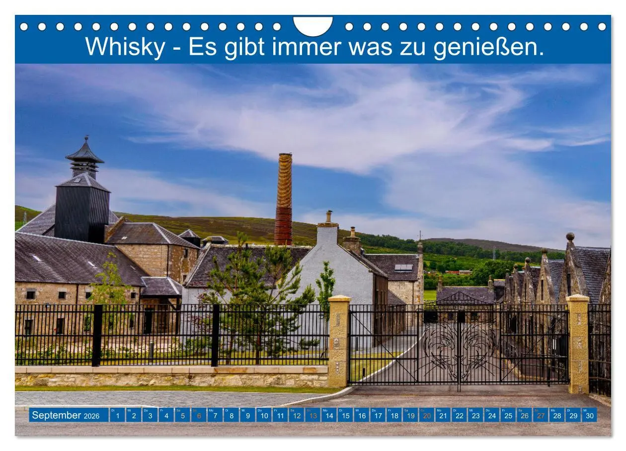 Bild: 9783457324387 | Witzige Whisky-Werbeslogans (Wandkalender 2026 DIN A4 quer),...