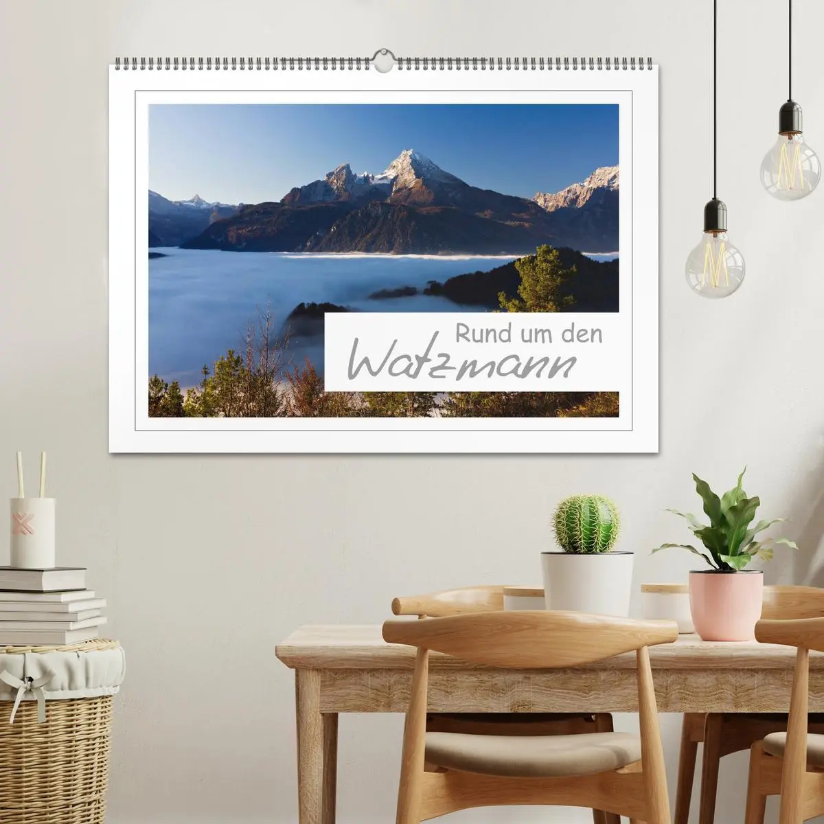 Bild: 9783457944387 | Rund um den Watzmann (Wandkalender 2026 DIN A2 quer), CALVENDO...