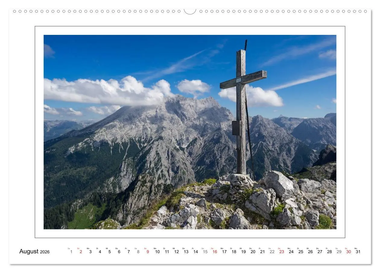 Bild: 9783457944387 | Rund um den Watzmann (Wandkalender 2026 DIN A2 quer), CALVENDO...