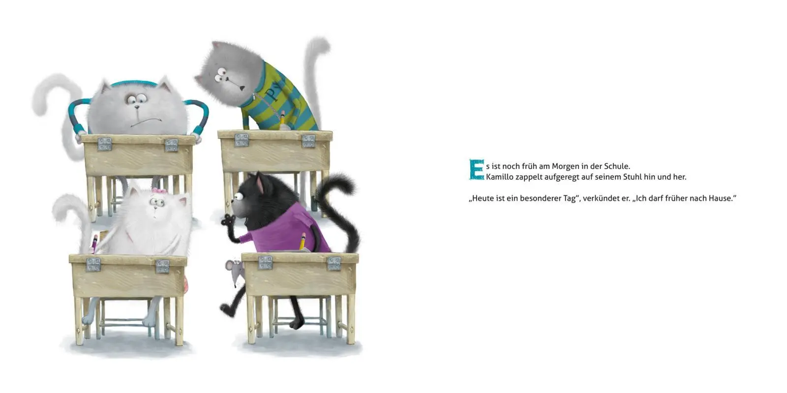 Rückseite: 9783480234387 | Kater Kamillo geht zum Arzt | Rob Scotton | Buch | 32 S. | Deutsch