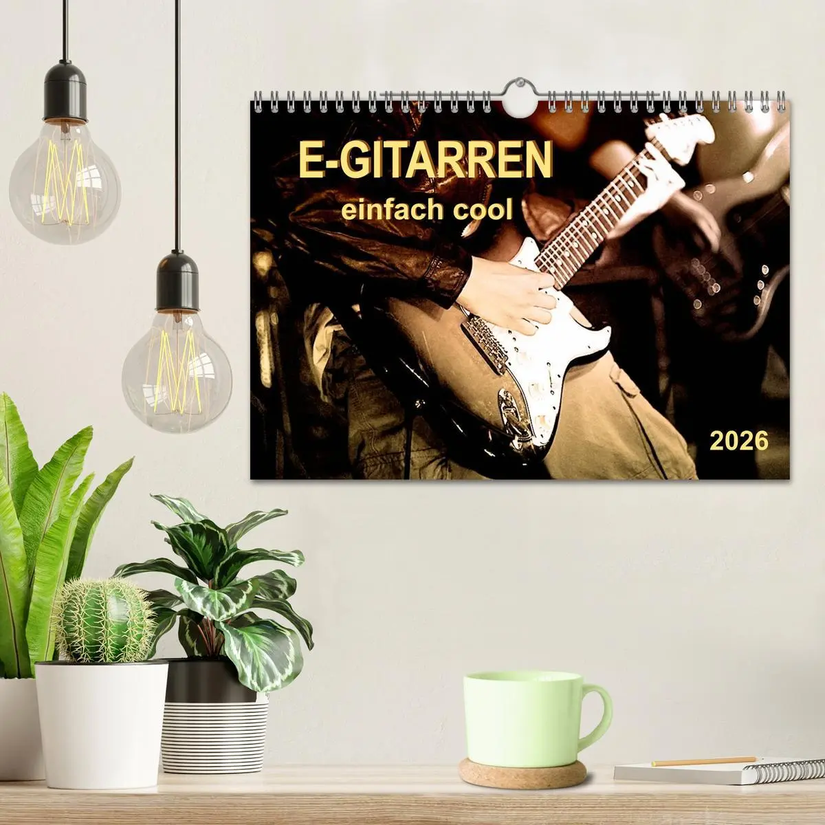 Bild: 9783516034387 | E-Gitarren - einfach cool (Wandkalender 2026 DIN A4 quer), CALVENDO...