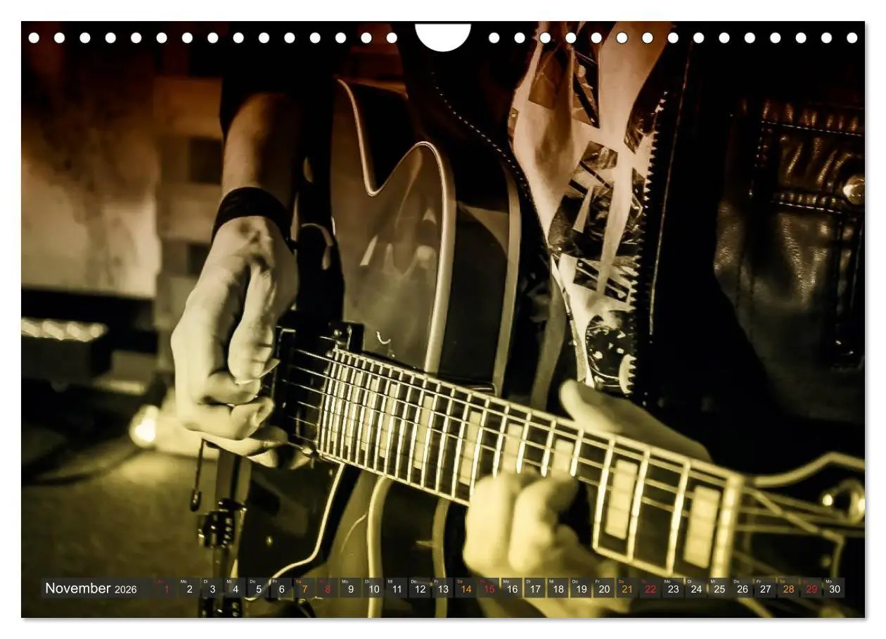 Bild: 9783516034387 | E-Gitarren - einfach cool (Wandkalender 2026 DIN A4 quer), CALVENDO...