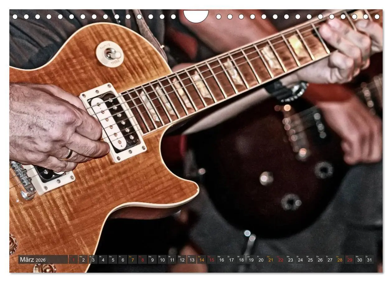 Bild: 9783516034387 | E-Gitarren - einfach cool (Wandkalender 2026 DIN A4 quer), CALVENDO...