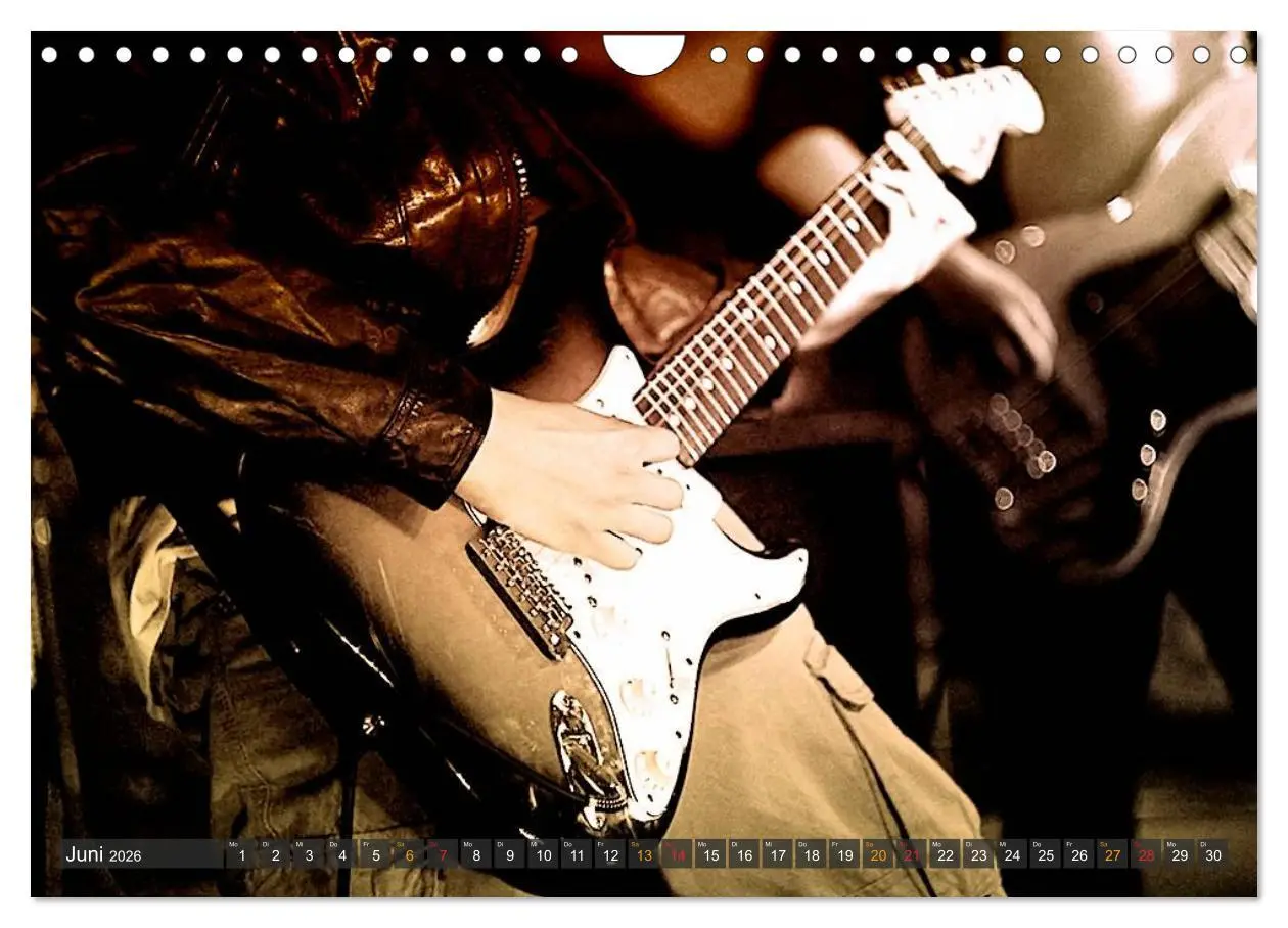 Bild: 9783516034387 | E-Gitarren - einfach cool (Wandkalender 2026 DIN A4 quer), CALVENDO...