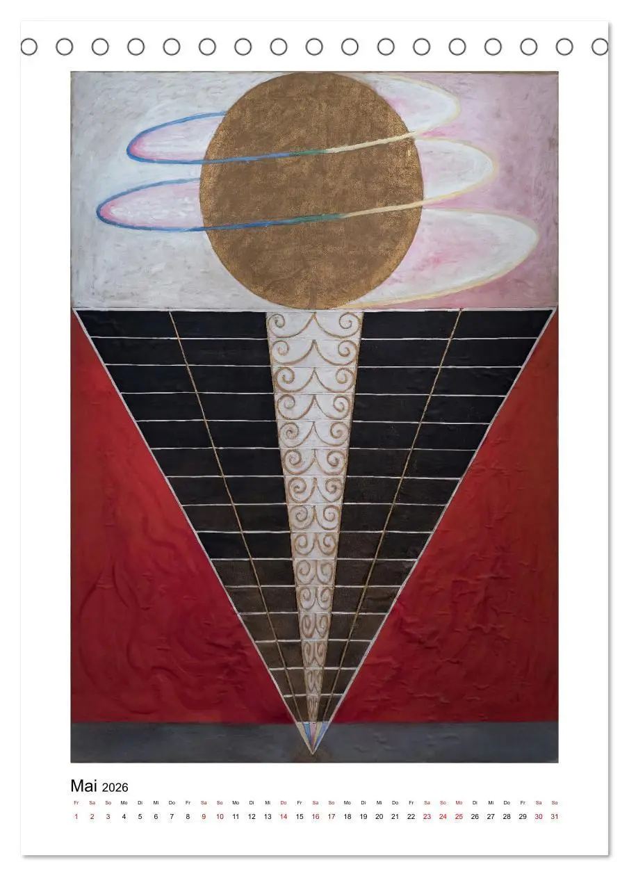 Bild: 9783516274387 | Hilma af Klint - Ein Jahr voller mystischer Kunst (Tischkalender...