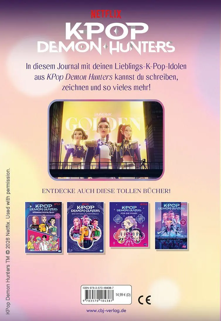 Bild: 9783570184387 | KPop Demon Hunters - Golden Journal | C. W. | Buch | 128 S. | Deutsch