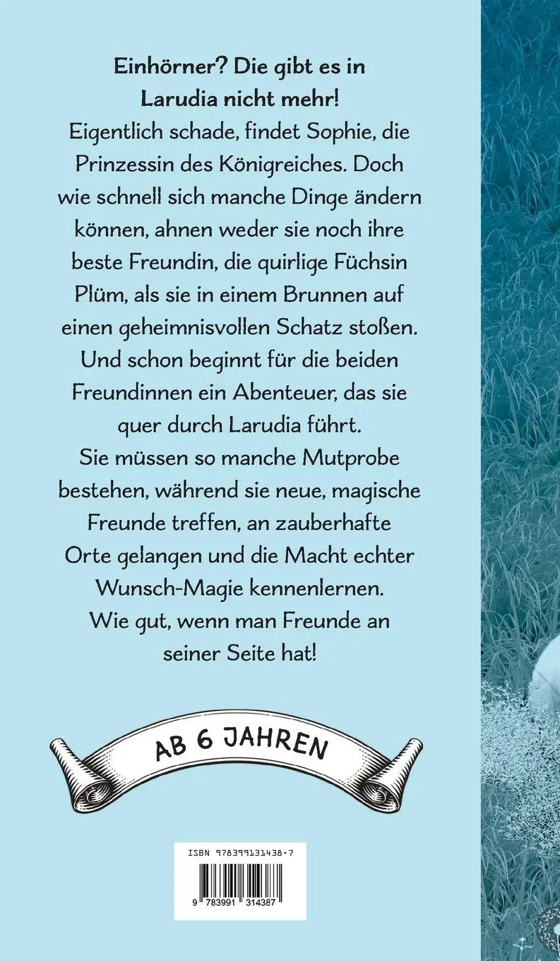 Rückseite: 9783991314387 | Das Einhorn aus der Blechdose | Janina Benzel-Lehmann | Buch | 126 S.