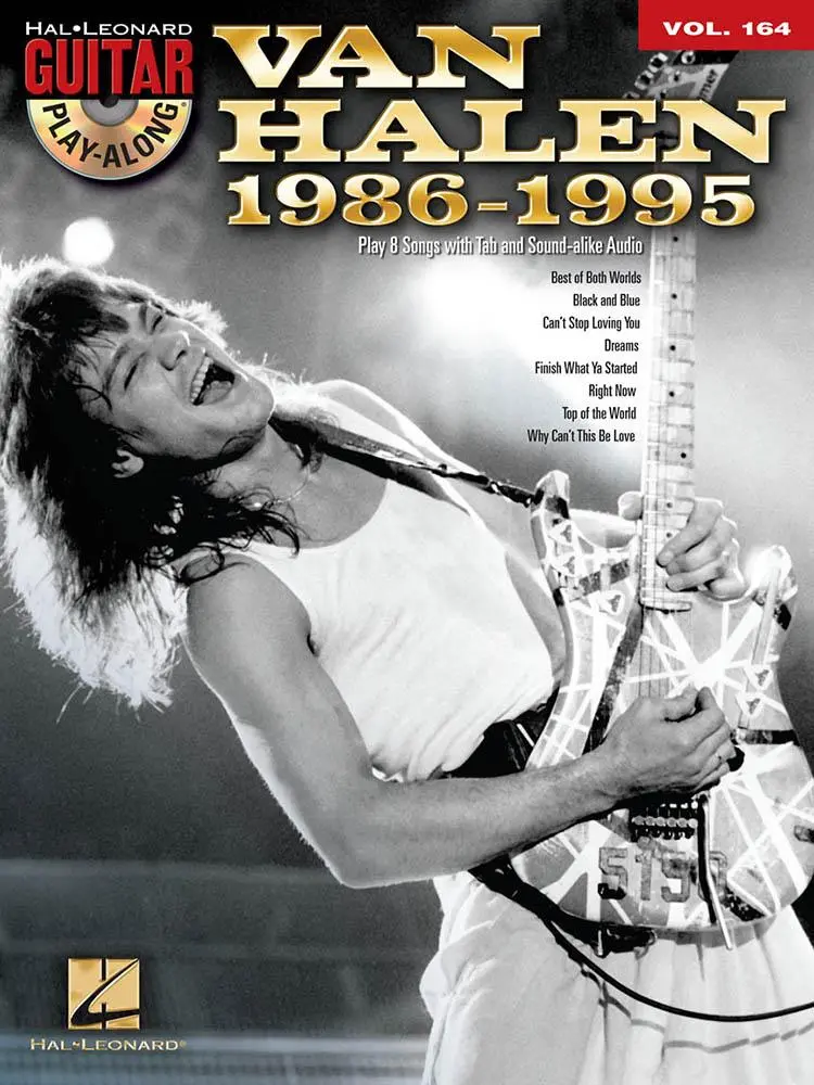 Cover: 9781476874487 | Van Halen 1986-1995: Guitar Play-Along Volume 164 (Book/Online Audio)